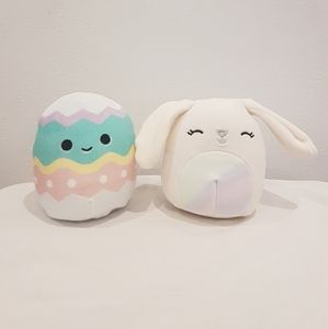 2 Mystery Easter Capsule Squishmallow Wayden Egg and Robyne Bunny